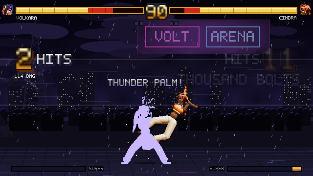 Volkara hits Thunder Palm in Volt District